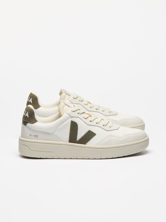 V-90 B-Mesh White Kaki