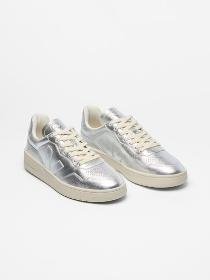 V-90 Leather Silver