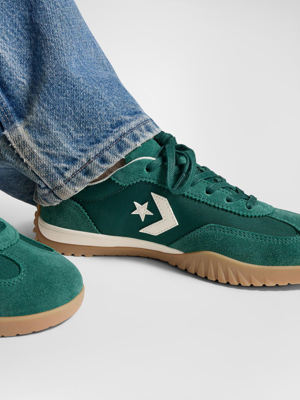 Run Star Trainer Oxford - Green Envy/Egret