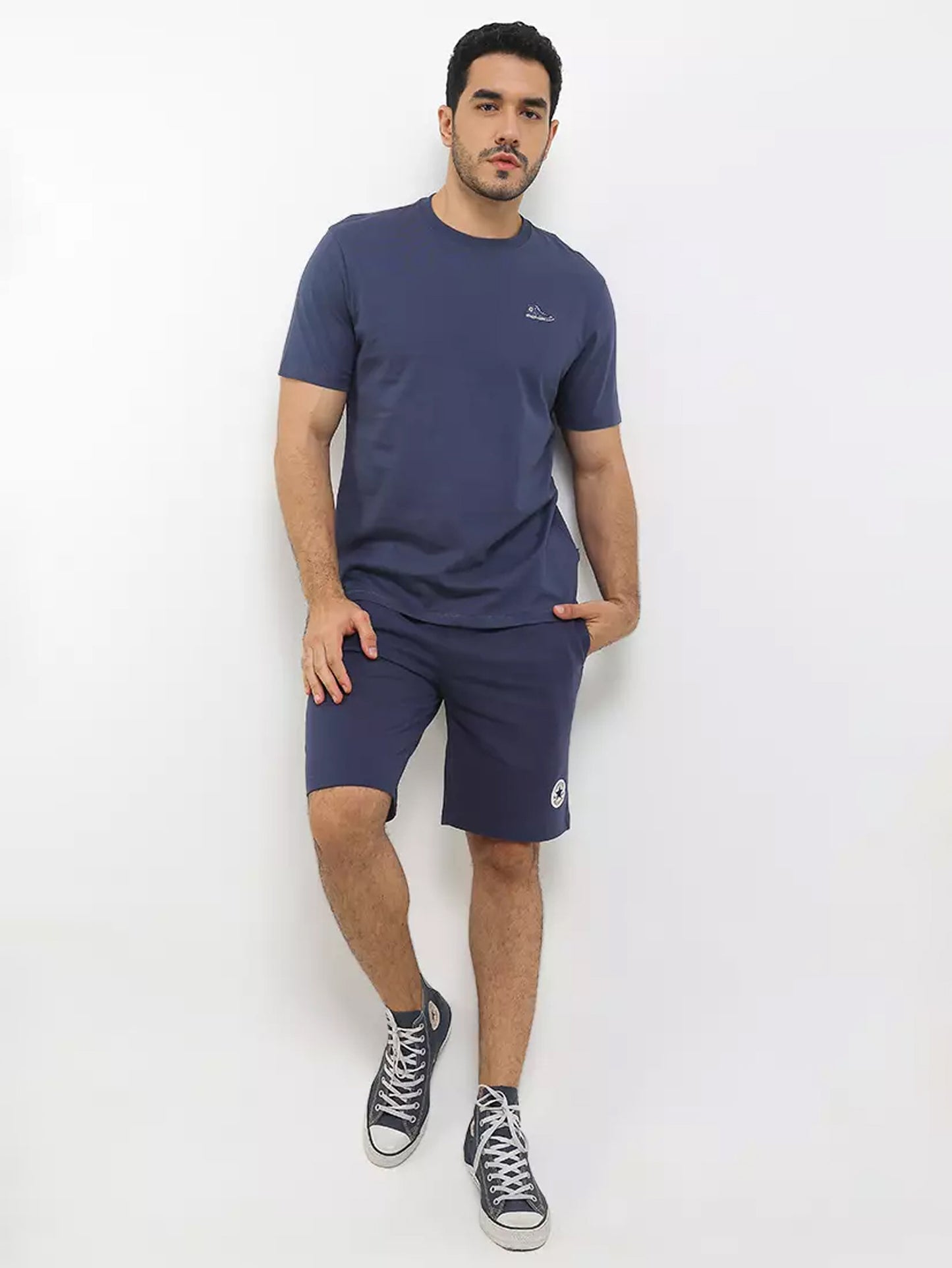 Converse Logo Hoodie - Navy