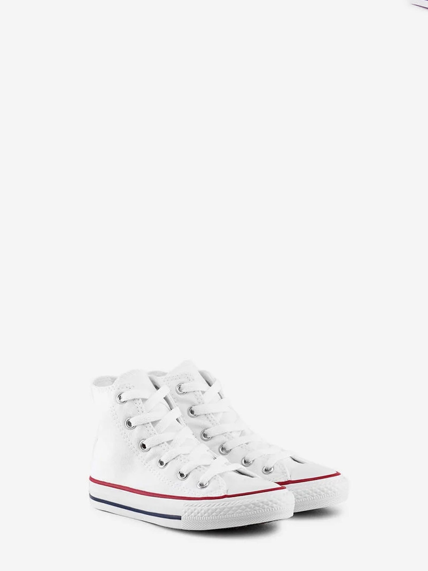 Converse Youth Chuck Taylor Core HI Optical White Sneakers