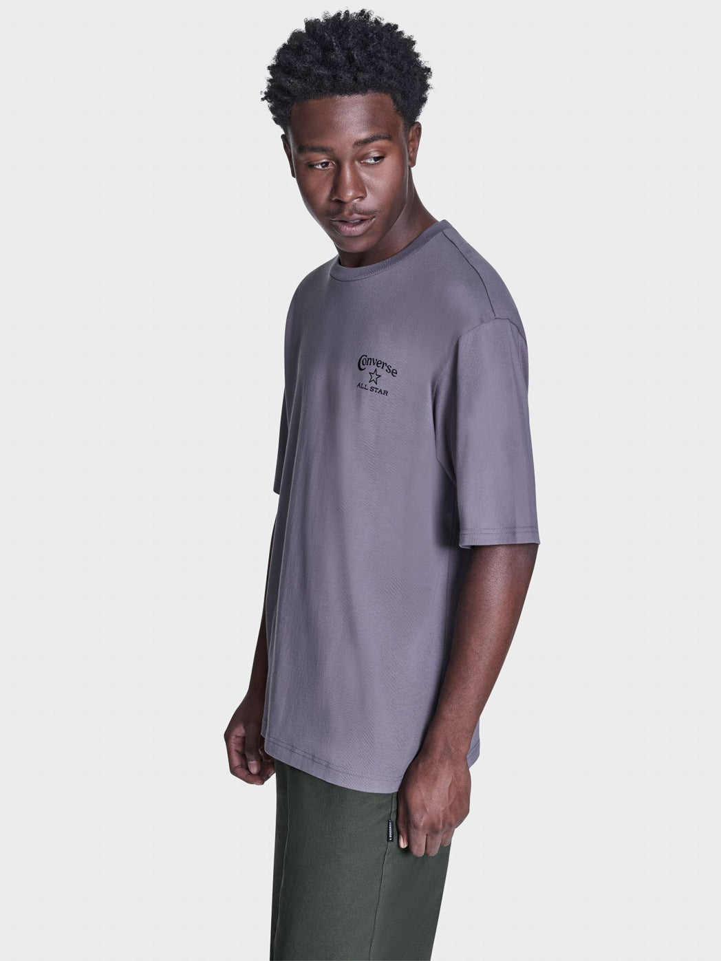 Converse All Star Back Print - Dark Grey