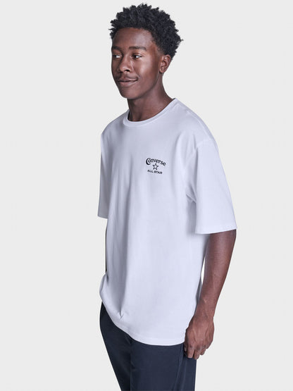 Converse All Star Back Print - White