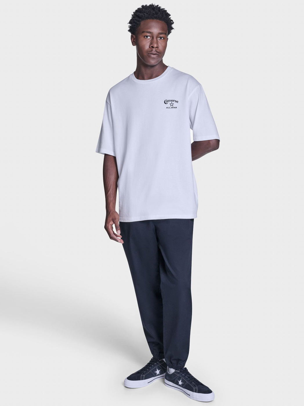 Converse All Star Back Print - White