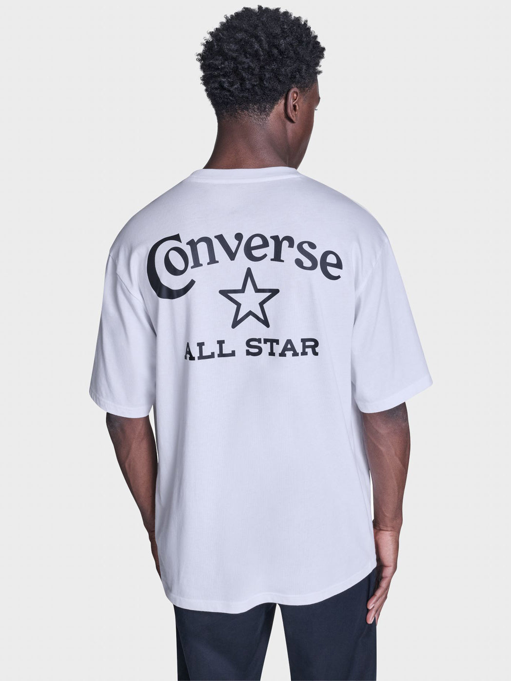 Converse All Star Back Print - White