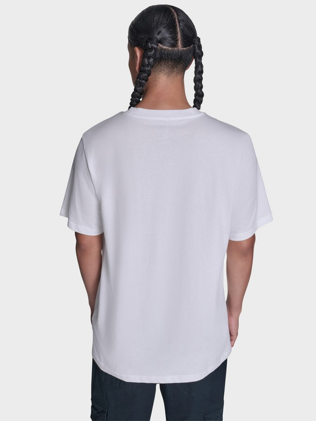 Front Printed Tee - White