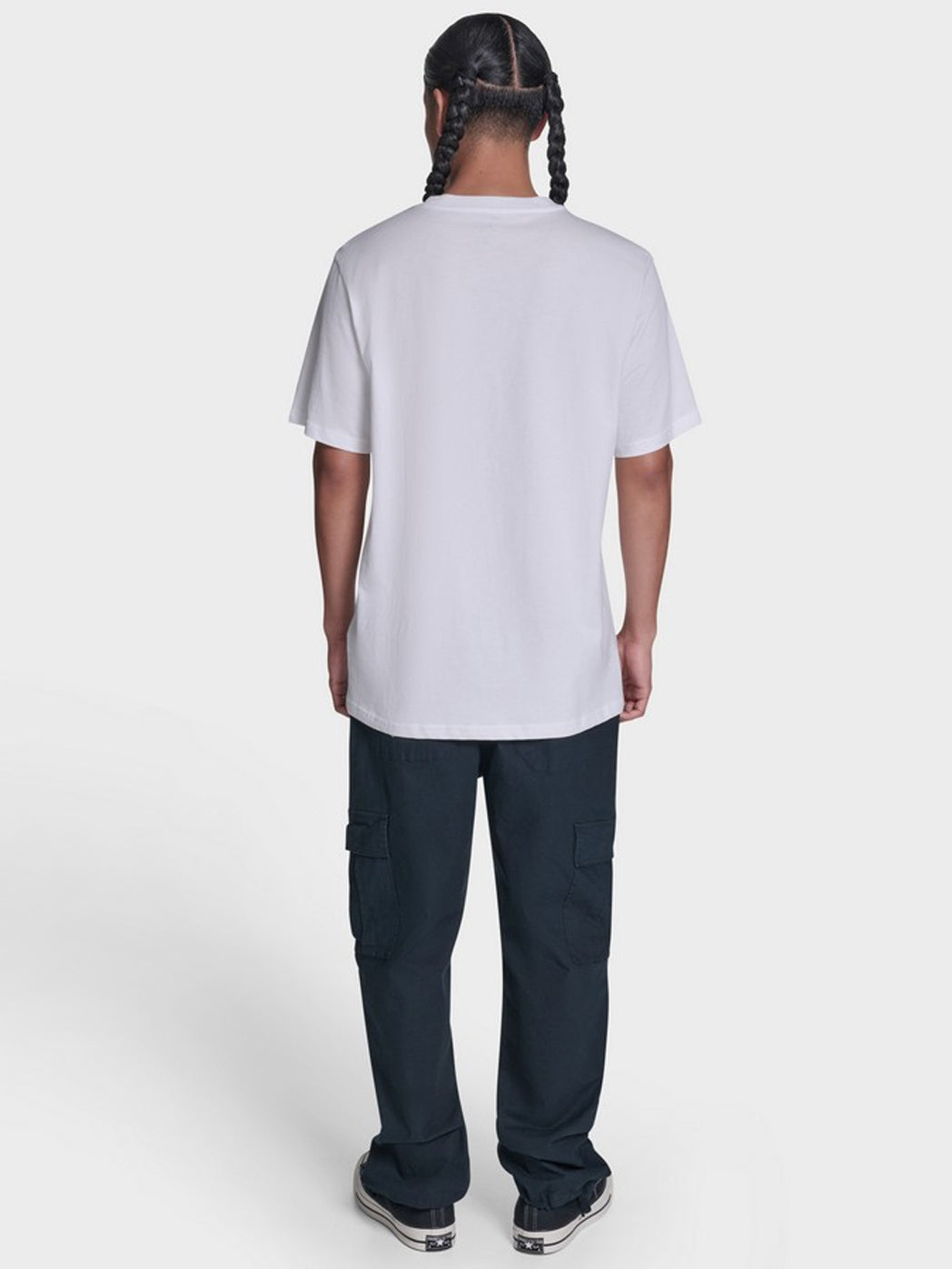 Front Printed Tee - White