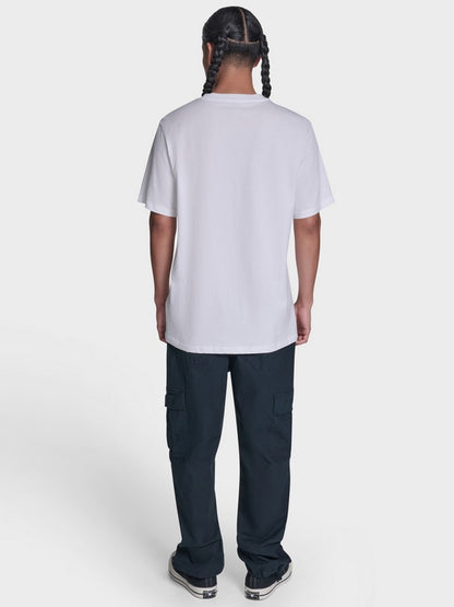 Front Printed Tee - White