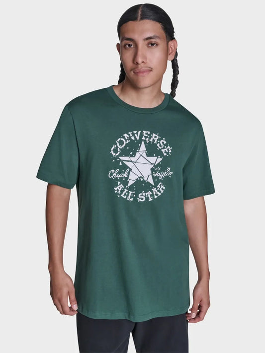 Front Printed Tee - Green