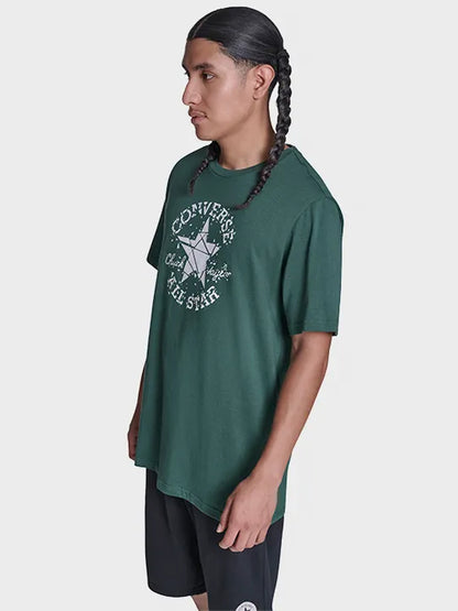 Front Printed Tee - Green
