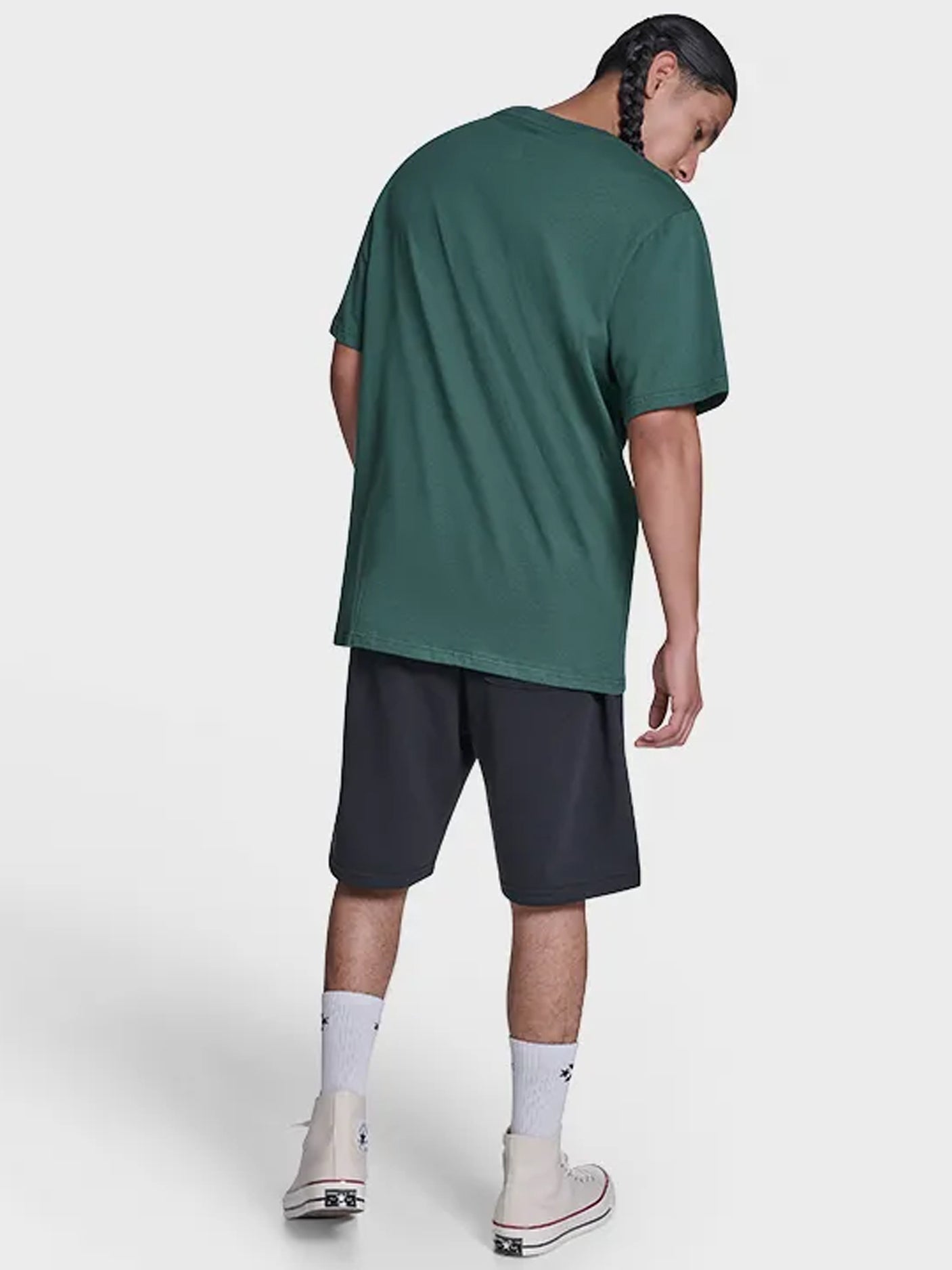 Front Printed Tee - Green