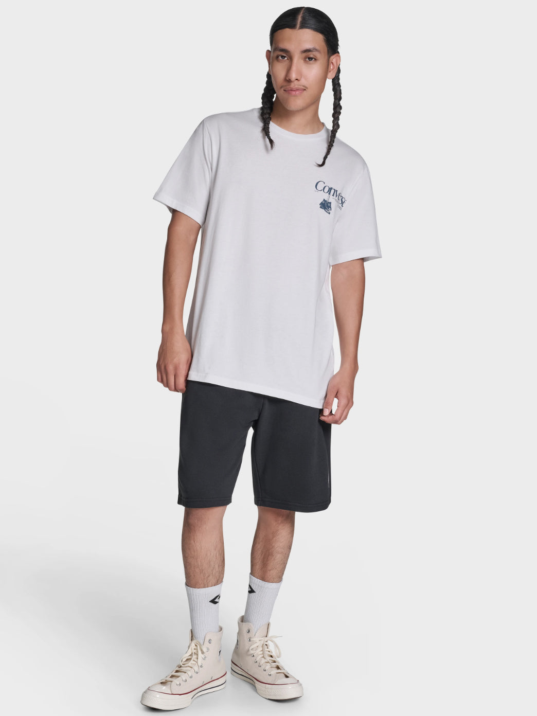 Back Printed Tee - White
