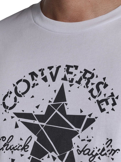 Front Printed Tee - White