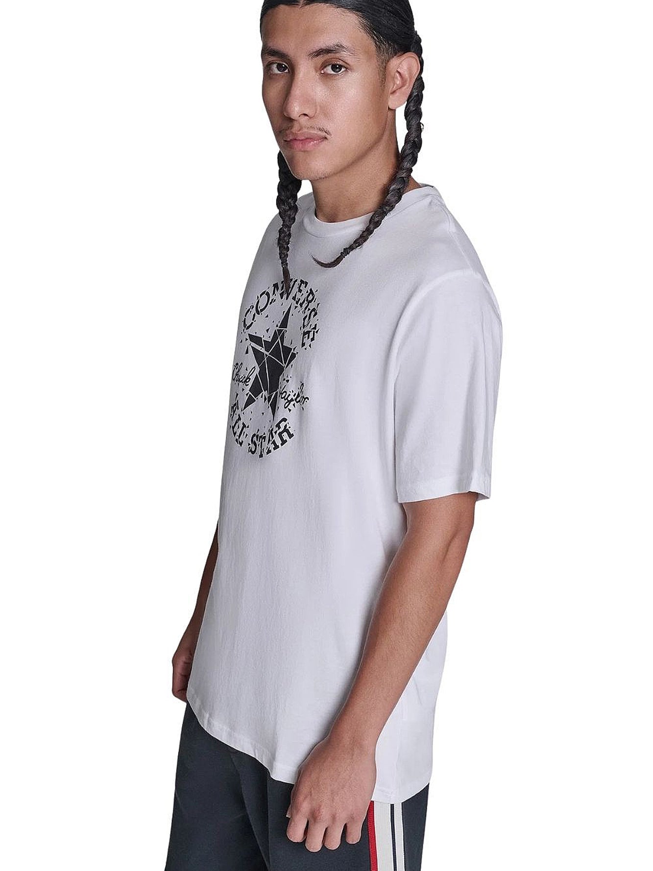 Front Printed Tee - White