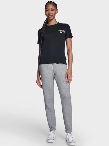 Back Printed Tee - Black