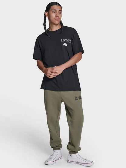 Back Printed Tee - Black