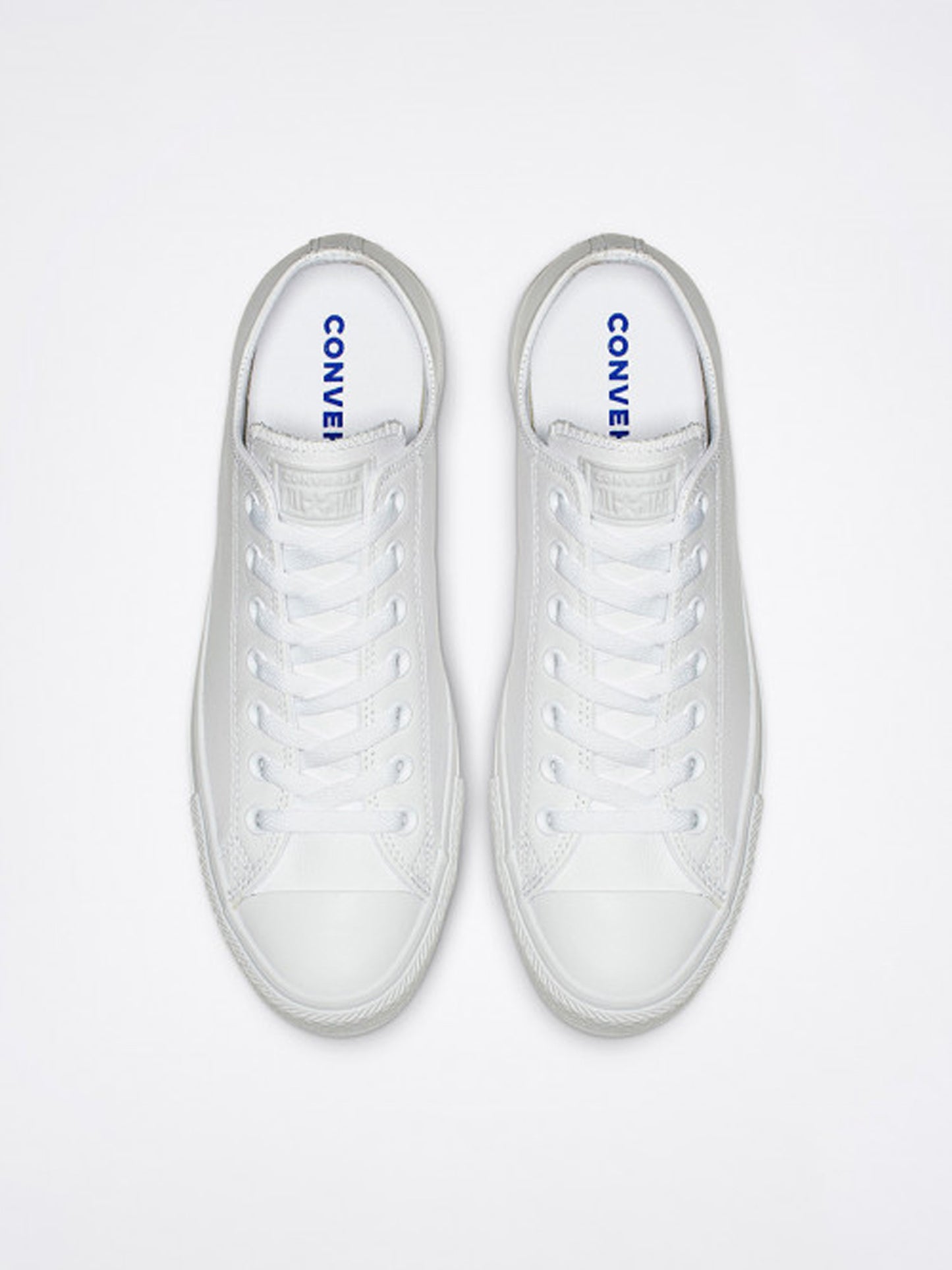 Converse Mono Leather White Sneakers