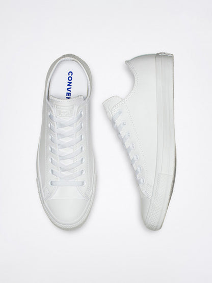 Converse Mono Leather White Sneakers