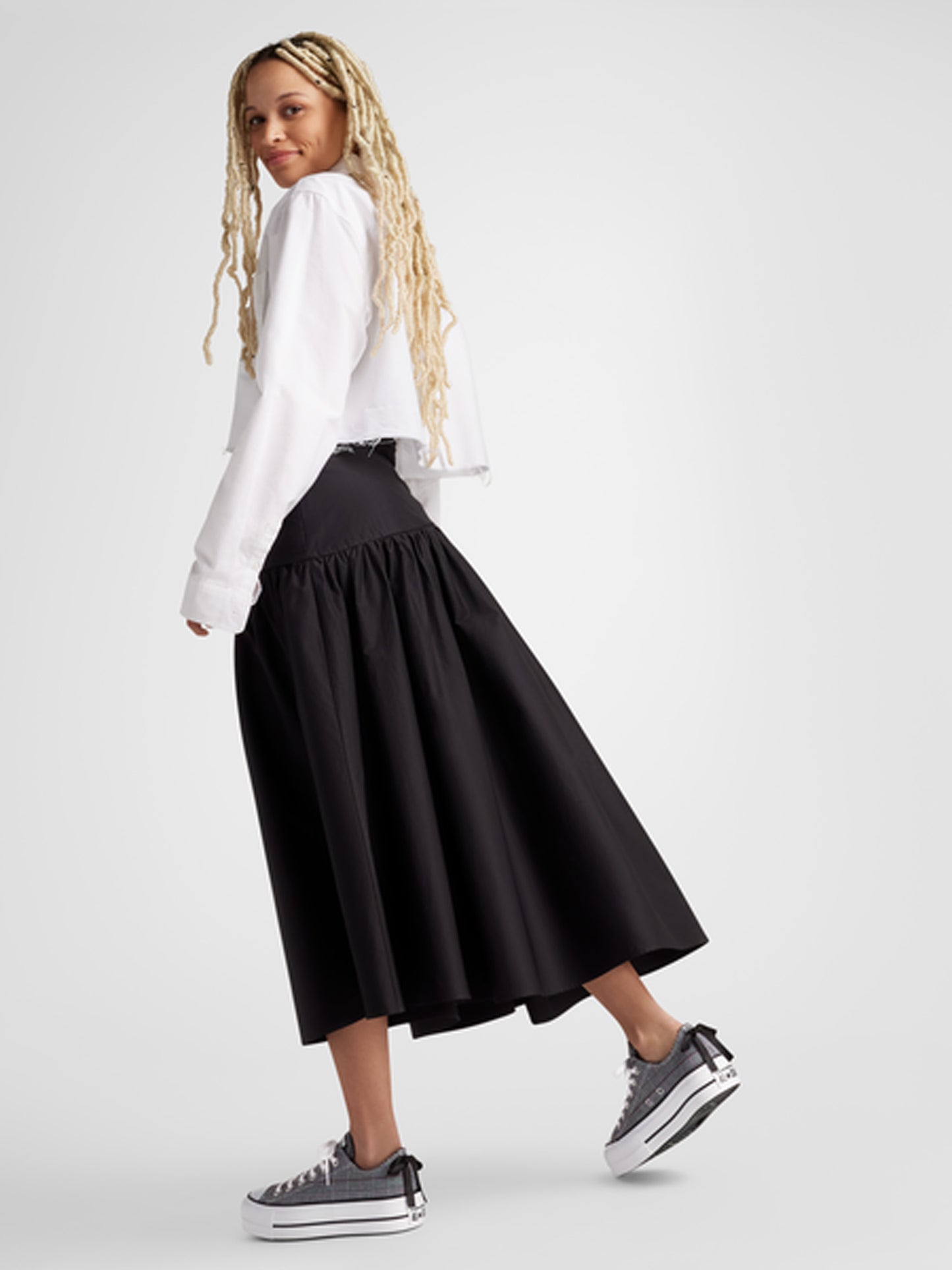 Converse Chuck Taylor AS Lift Plaid Sneakers